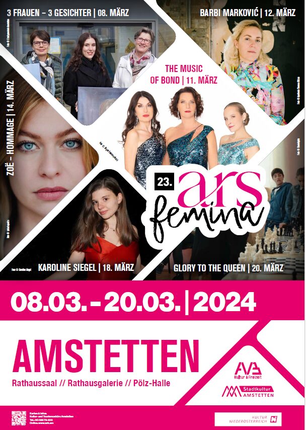 Plakat der Veranstaltung Ars Femina