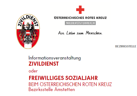 Einladungsbrief des österreichischen Roten Kreuzes